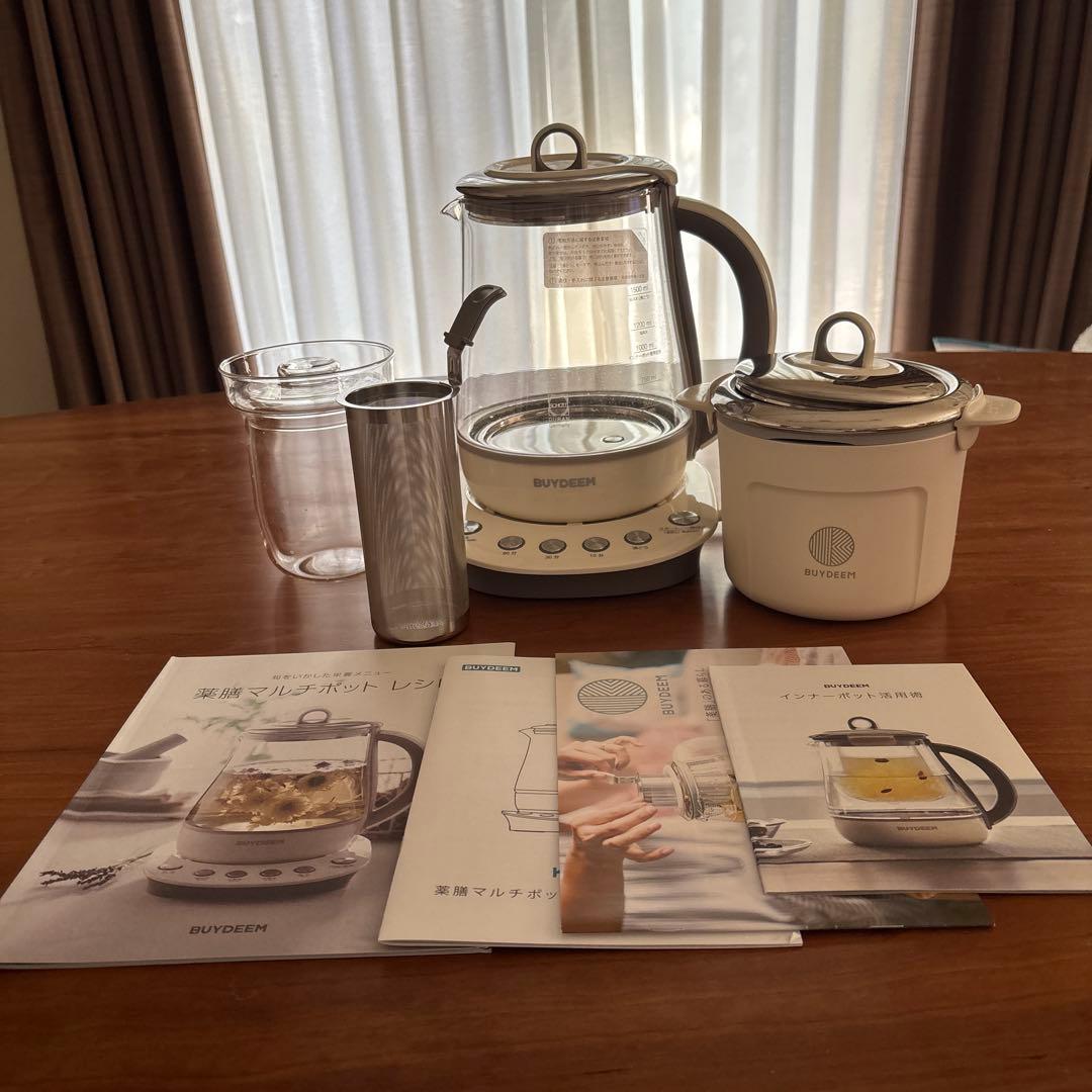 BUYDEEM 薬膳マルチポット&インナーポットラック