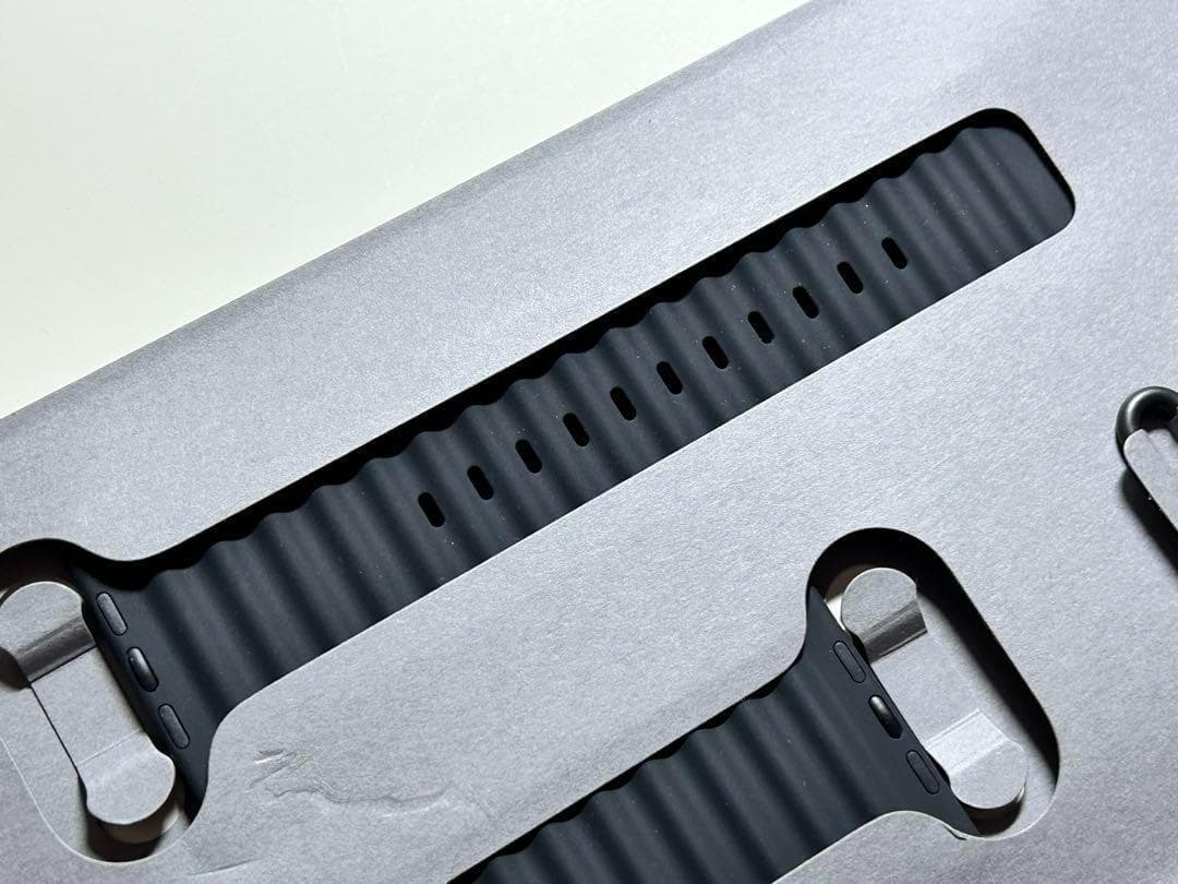 【新品・箱なし】純正 49mmオーシャンバンド・ブラック（ブラックチタニウム）③