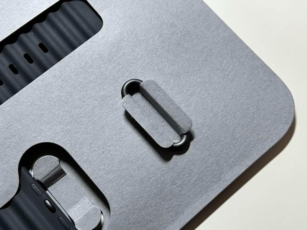 【新品・箱なし】純正 49mmオーシャンバンド・ブラック（ブラックチタニウム）③