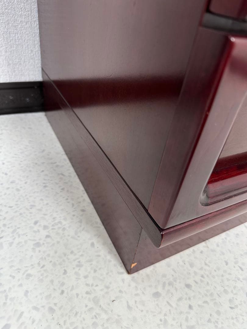 カリモク サイドチェスト 4段 リビングボード キャビネット 家具 ※i4※