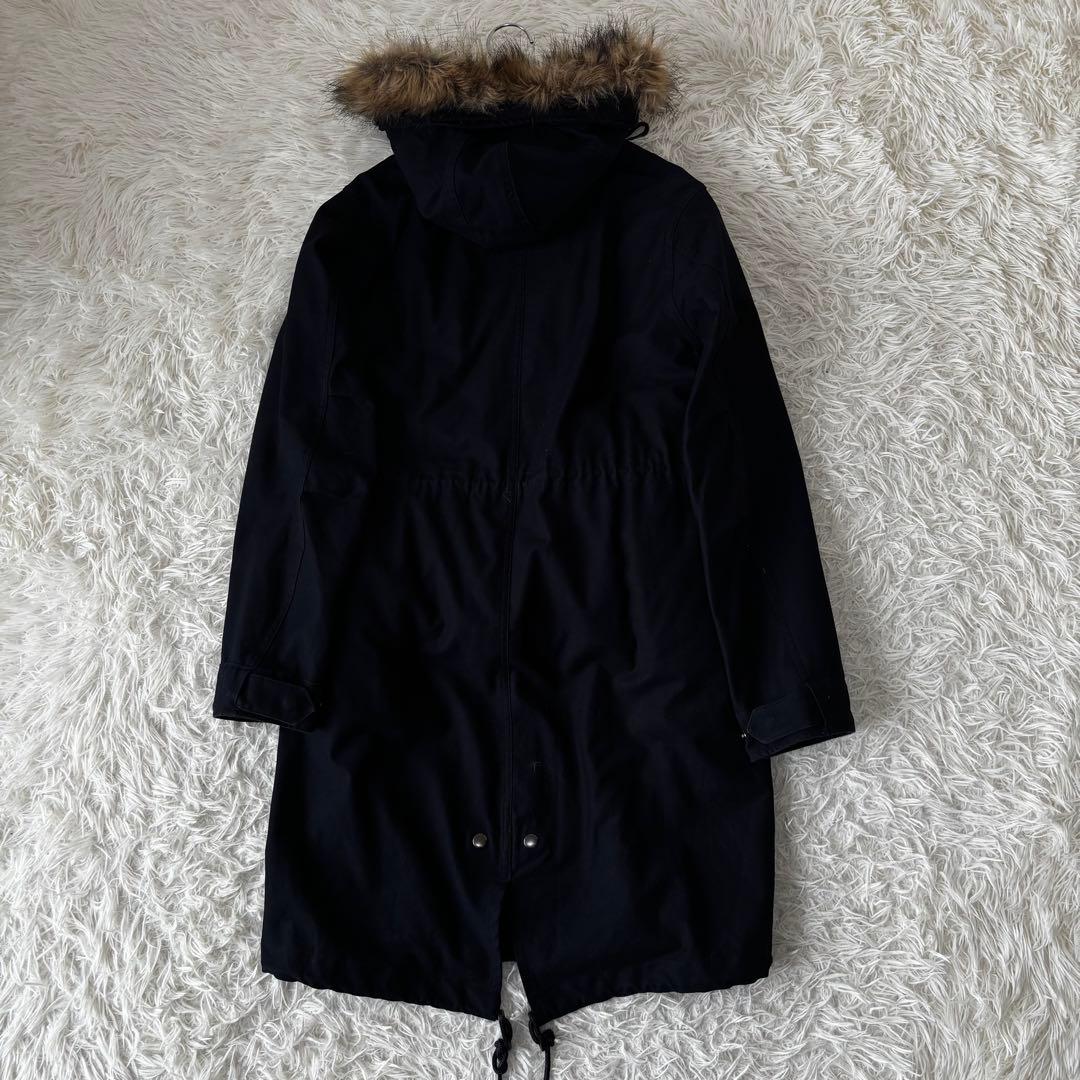 FRED PERRY✨5wayモッズダウンコート2点セット　ファーチェック　刺繍