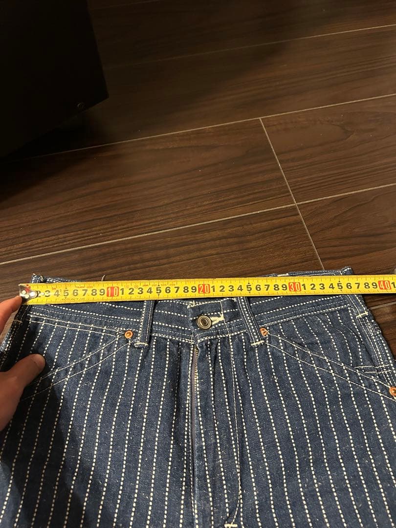 TOYS McCOY ストライプ ワークパンツ