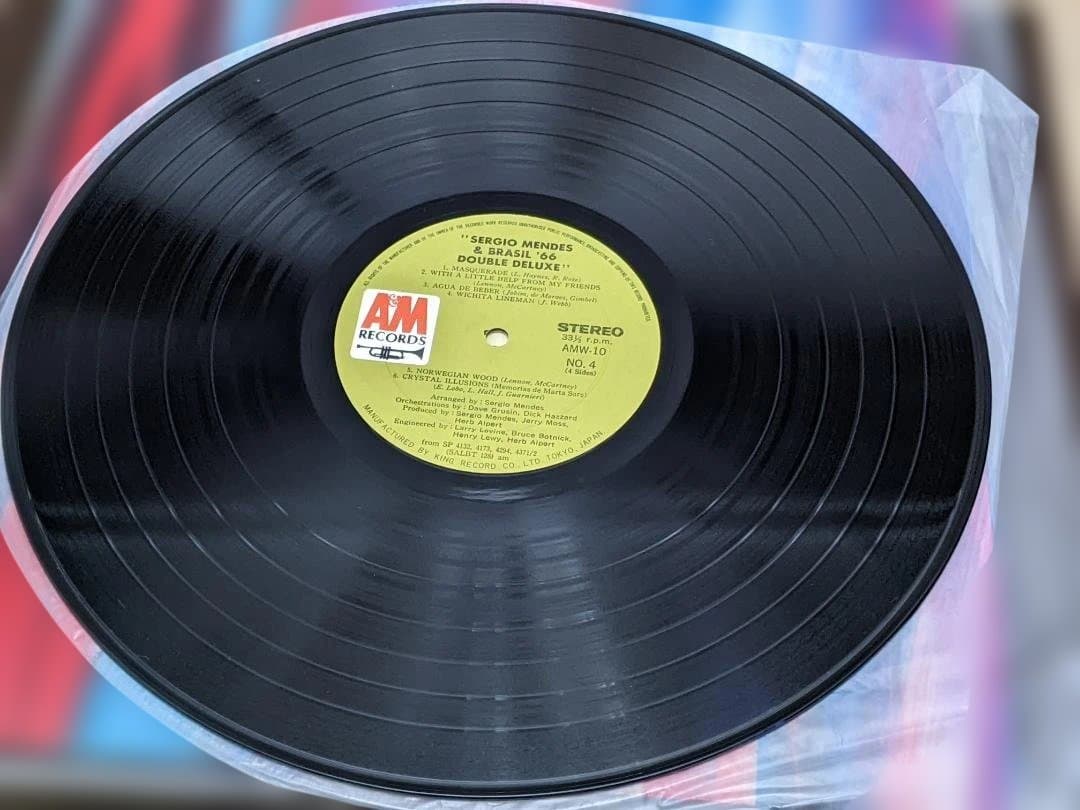 セルジオメンデス ブラジル66 ダブルデラックス 2LP 日本限定 美盤