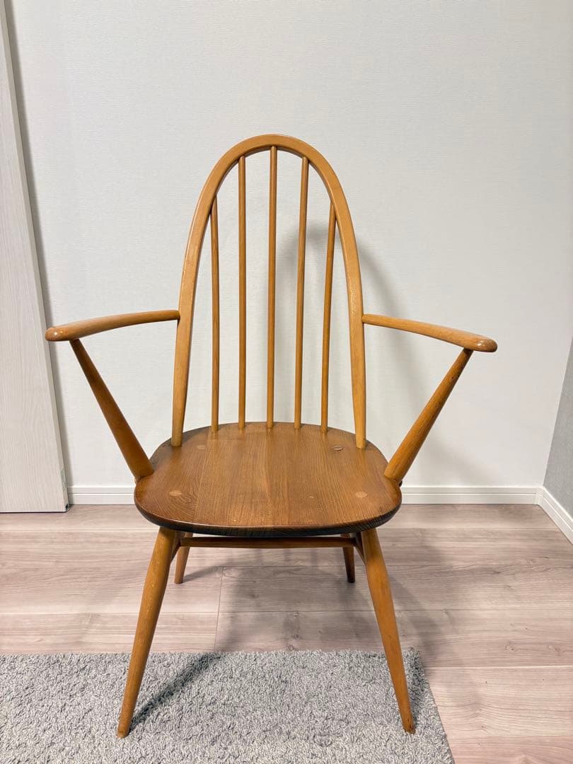 ERCOL アーコールチェア クエーカーチェア ライトオーク アームチェア