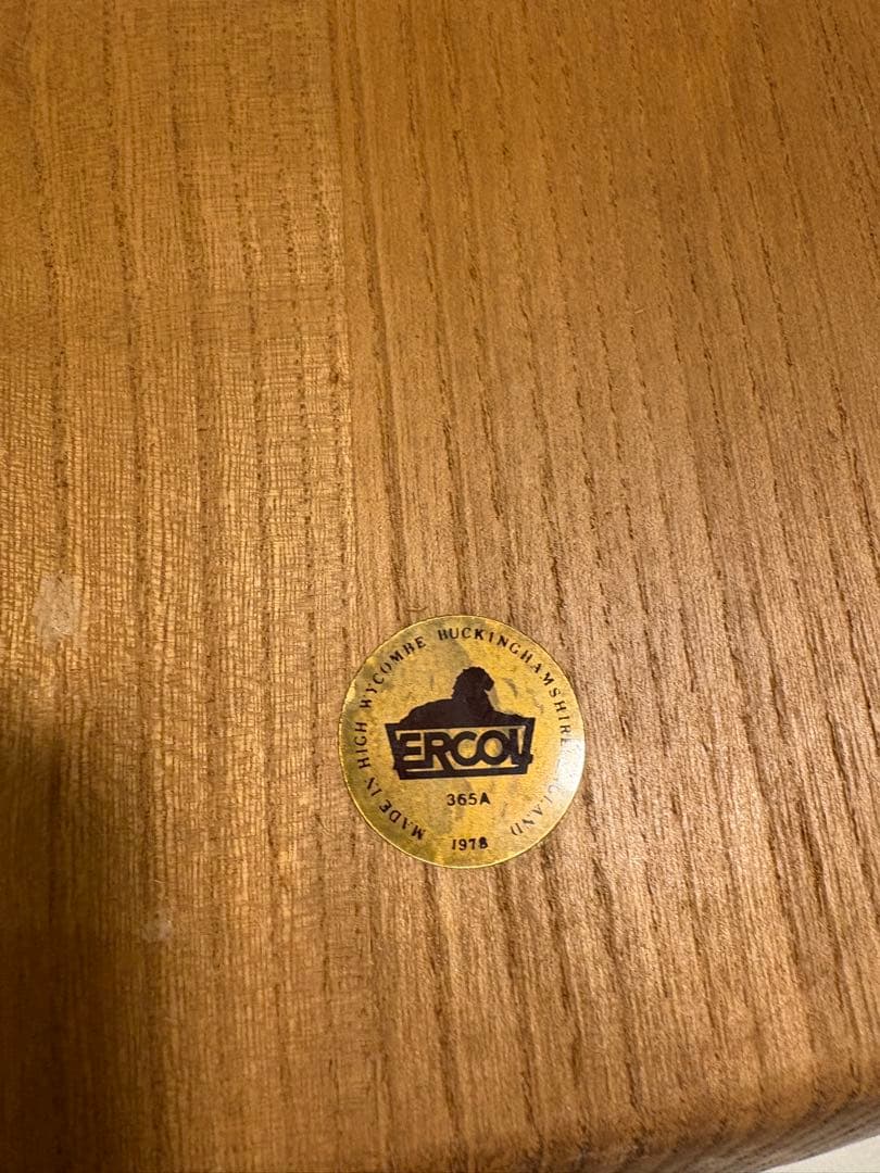 ERCOL アーコールチェア クエーカーチェア ライトオーク アームチェア