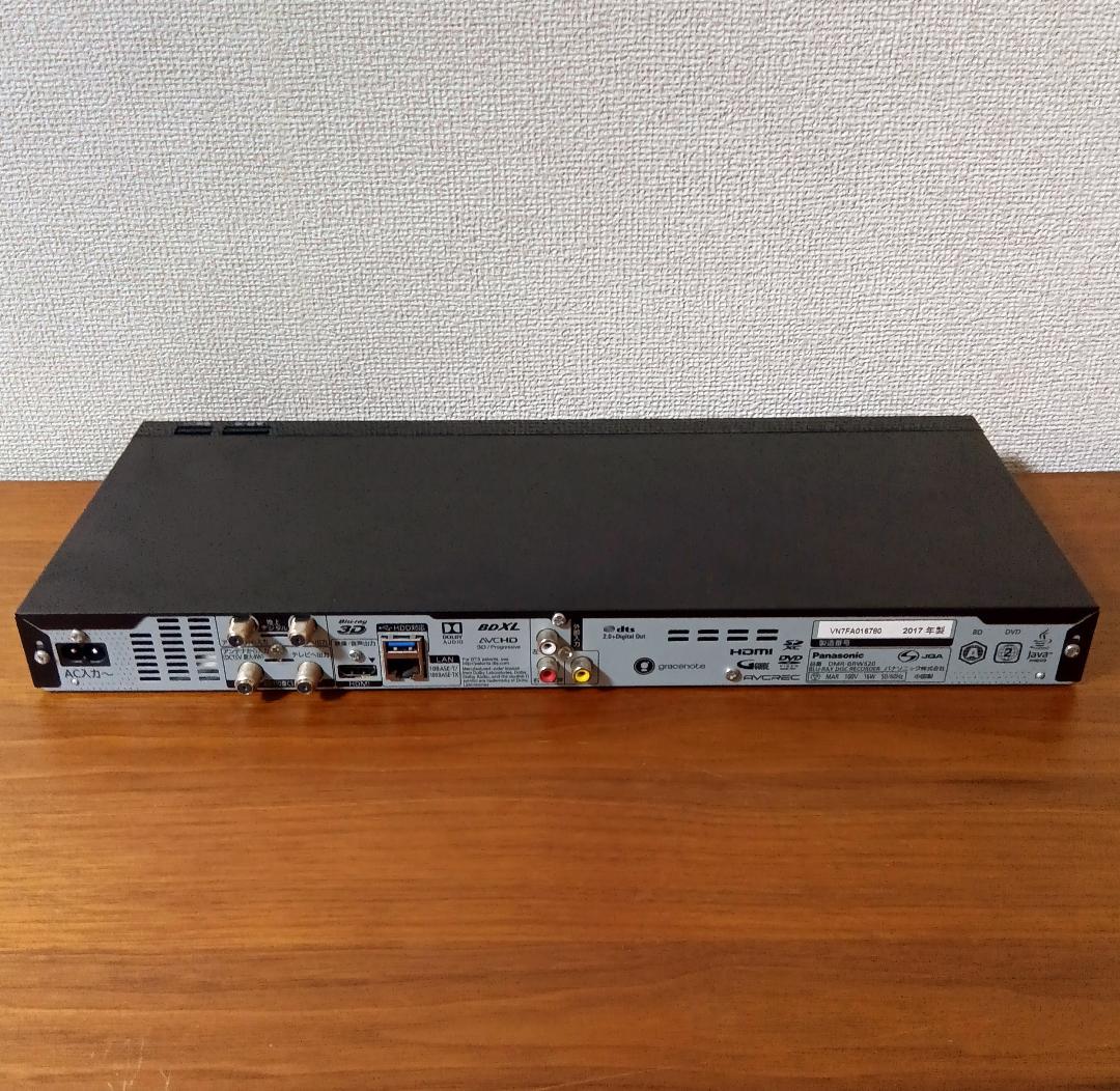 ☆動作OK☆HDD/BDレコーダー☆DMR-BRW520☆Panasonic☆