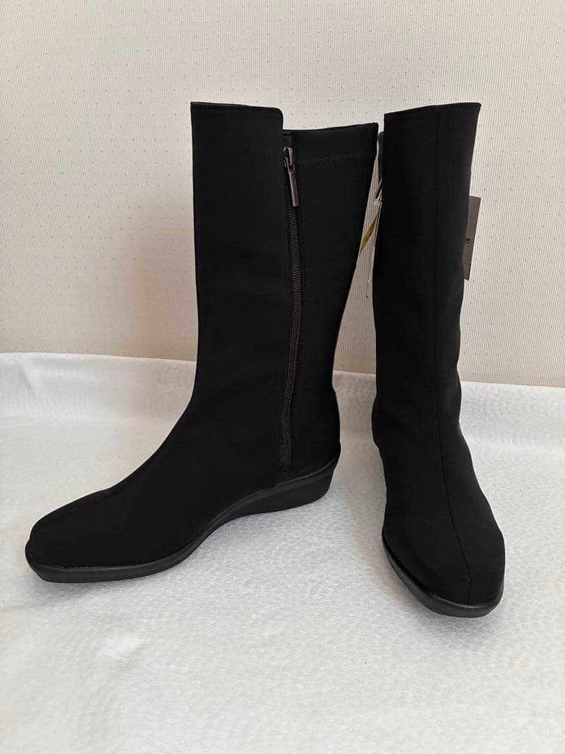 【土日価格】リバティハウス ミドルブーツ 防水 ゴアテックスストレッチ ブラック