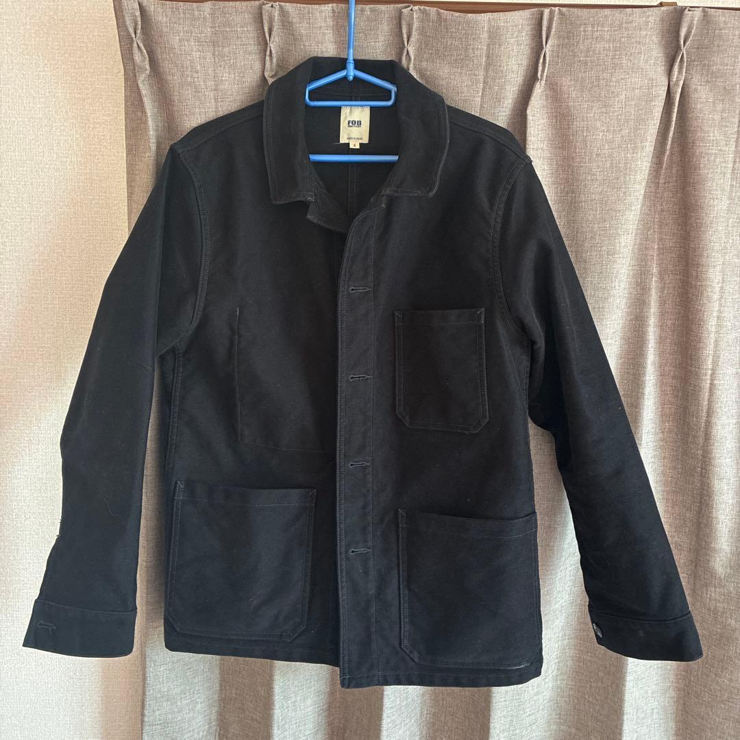 FOB FACTORY カバーオール M 黒