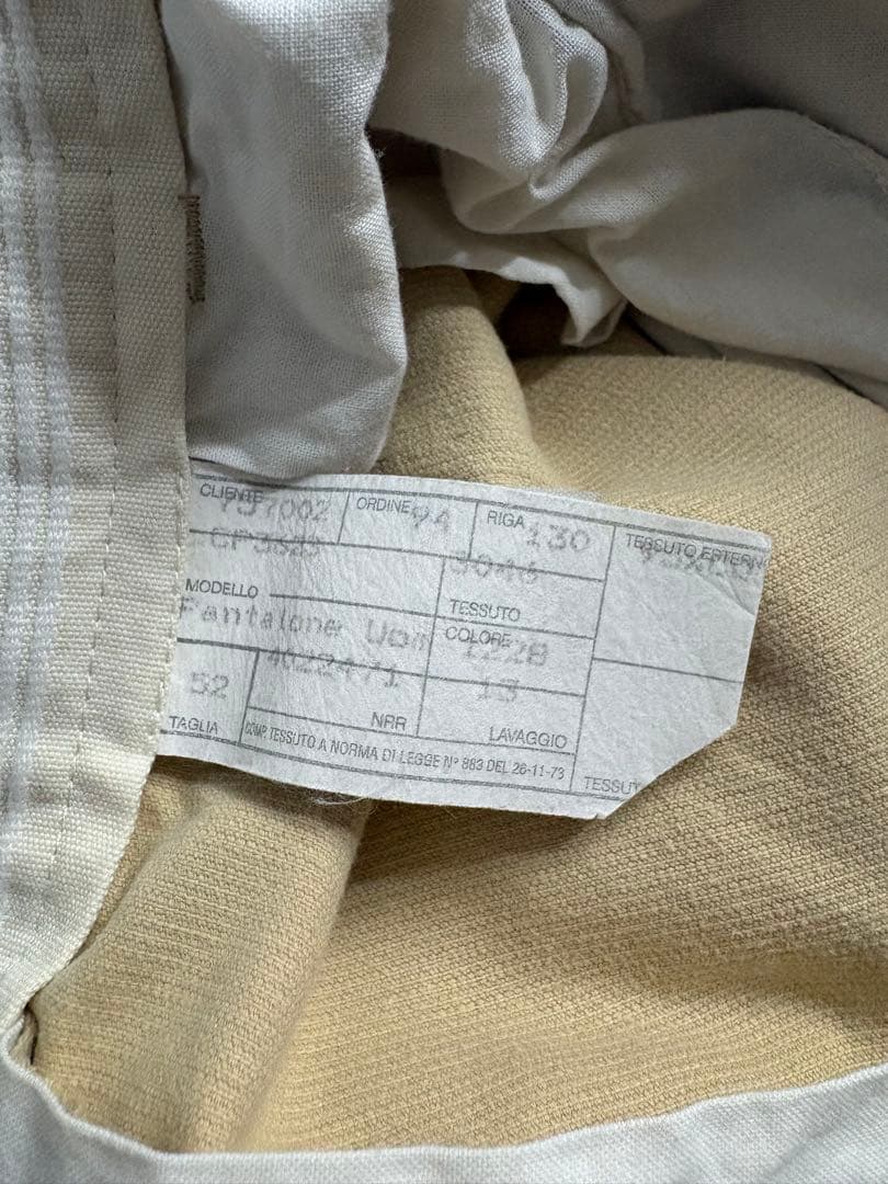 パンツ 90s Giorgio Armani wide corduroy slacks