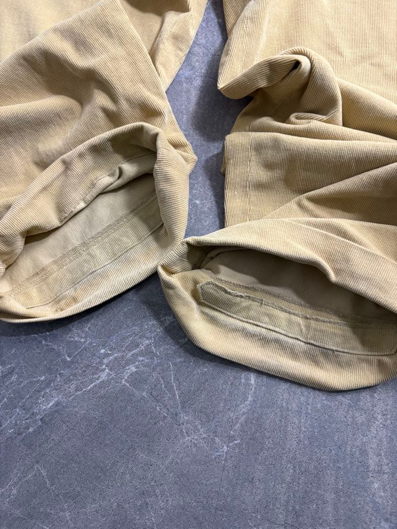 パンツ 90s Giorgio Armani wide corduroy slacks