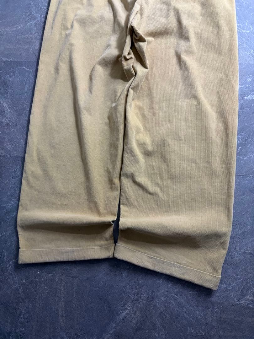 パンツ 90s Giorgio Armani wide corduroy slacks
