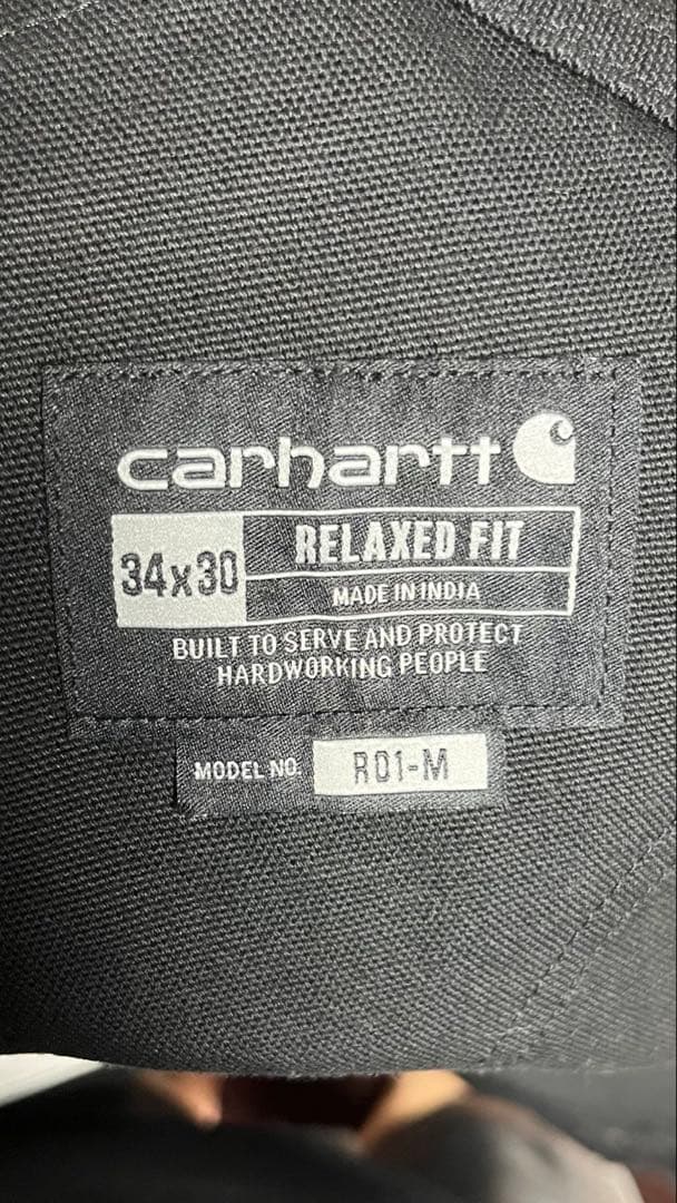 Carhartt R01-M オーバーオール 34x30 カーハート
