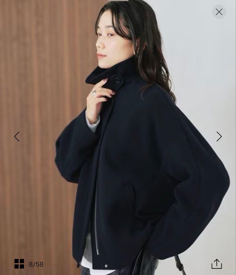 値下げ中ユナイテッドアローズグリーンレーベル　コート　ネイビー　紺