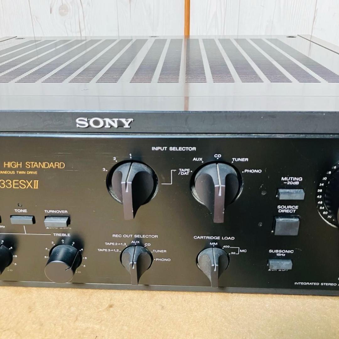 SONY プリメインアンプ TA-F333ESXII ジャンク ソニー 音響機器