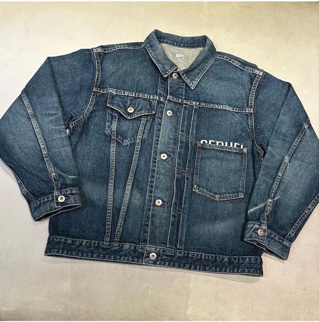 FRAGMENT × SEQUEL DENIM JACKET サイズM