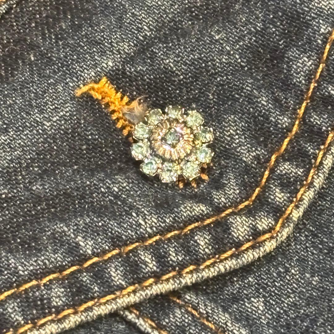 DOLCE & GABBANA ダークブルー デニムジャケット