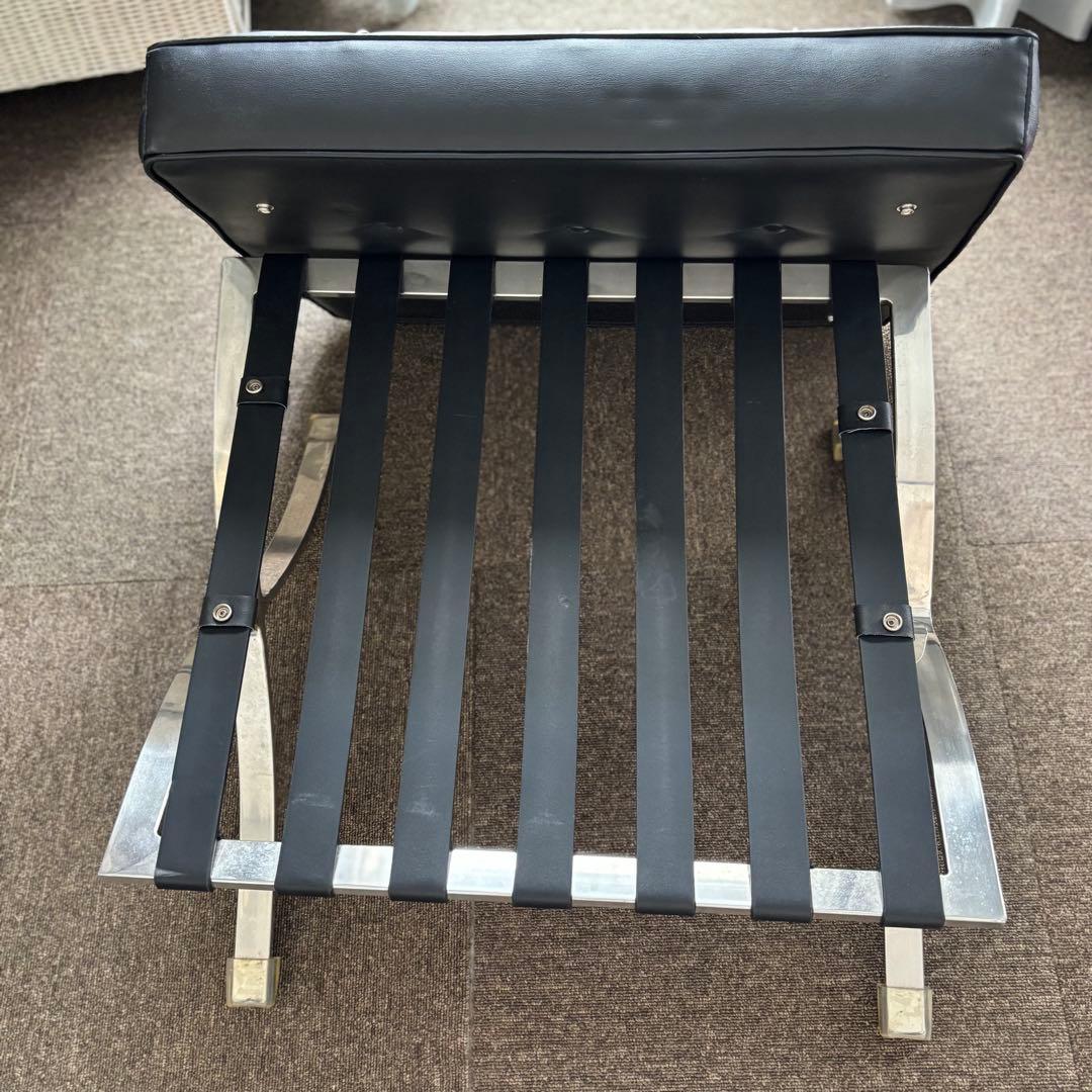 バルセロナ　チェア オットマン（スツール）　美品