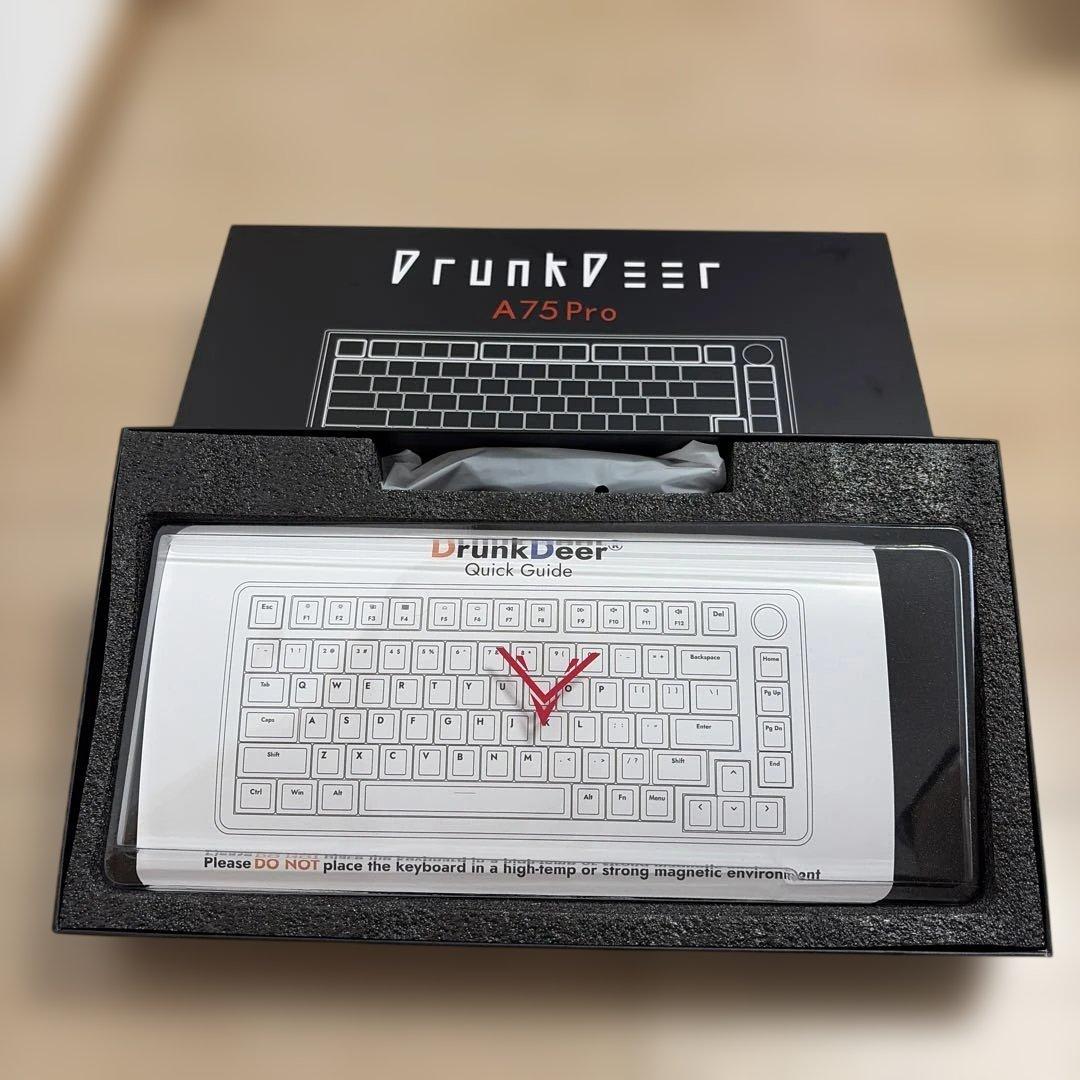 DrunkDeer A75 Pro キーボード 本体