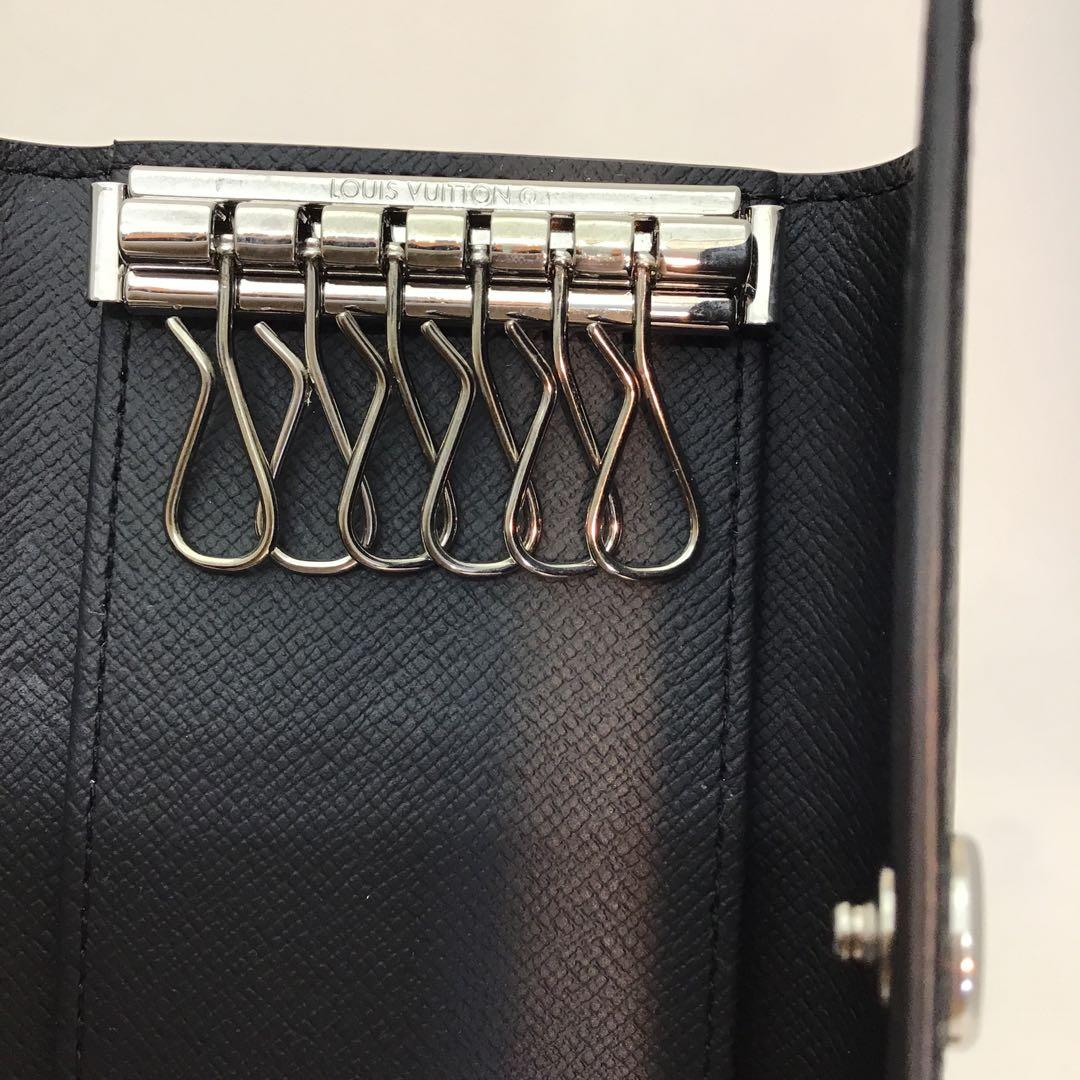 ‼️美品‼️ルイヴィトン　ブラック　モノグラム　6連キーケースM82603
