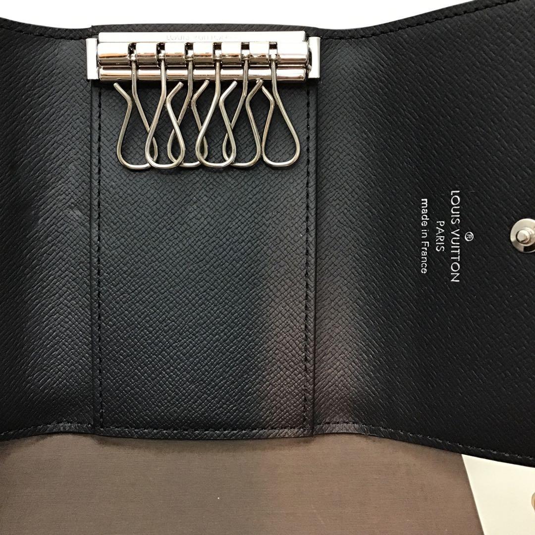 ‼️美品‼️ルイヴィトン　ブラック　モノグラム　6連キーケースM82603
