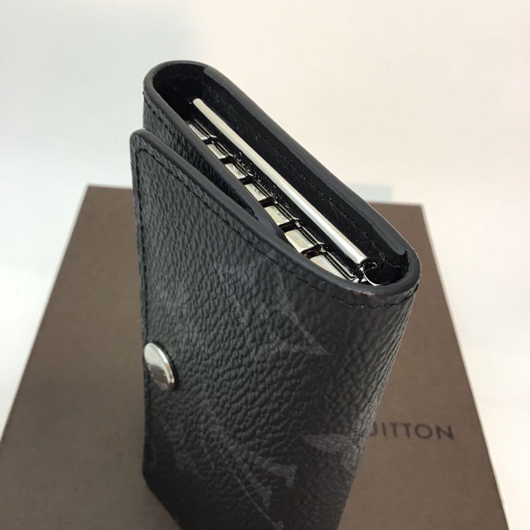 ‼️美品‼️ルイヴィトン　ブラック　モノグラム　6連キーケースM82603