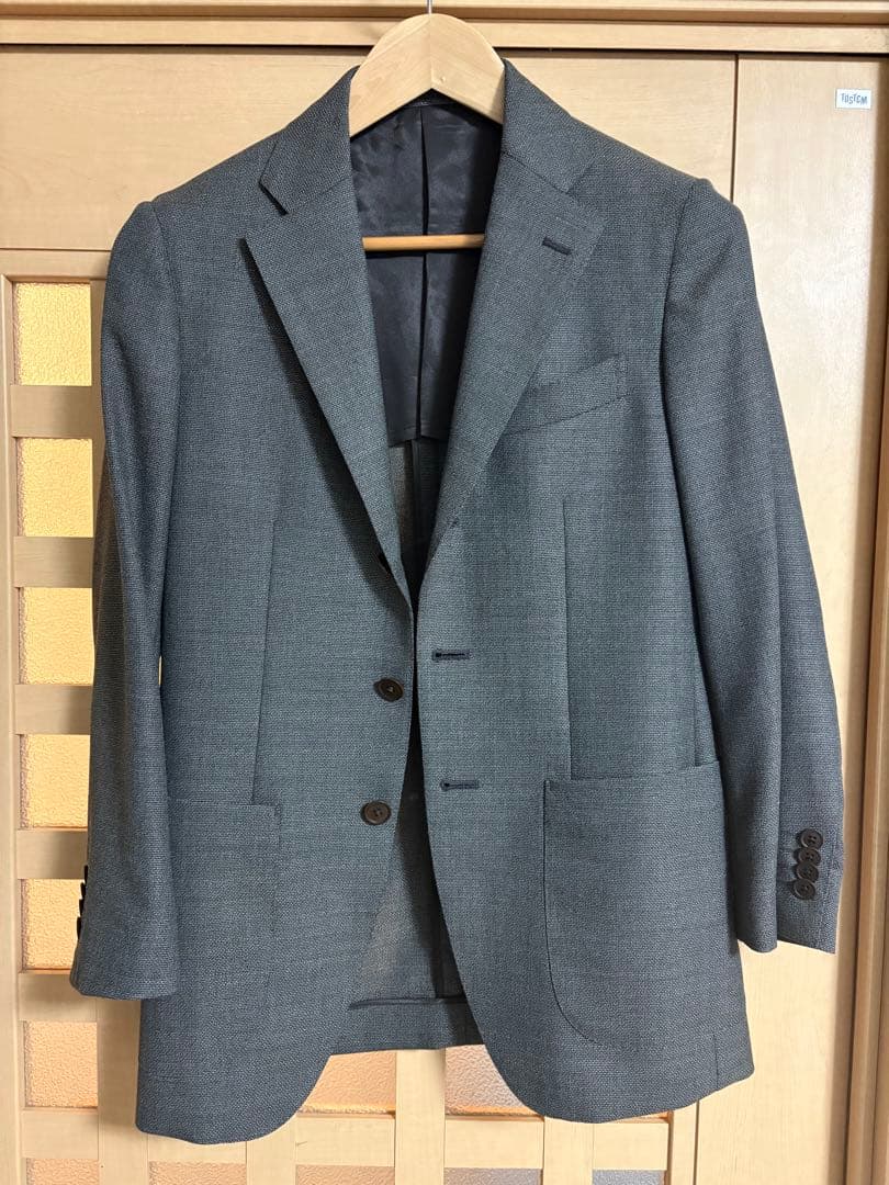 メーカーズシャツ鎌倉　テックウール　ウールホップサックジャケット