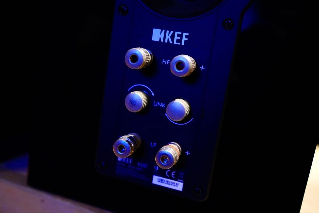 KEF R300 スピーカー ピアノブラック ペア