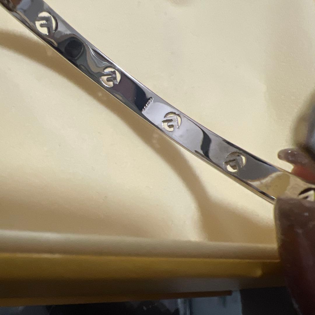 フェンディ FENDI バングル シルバー S