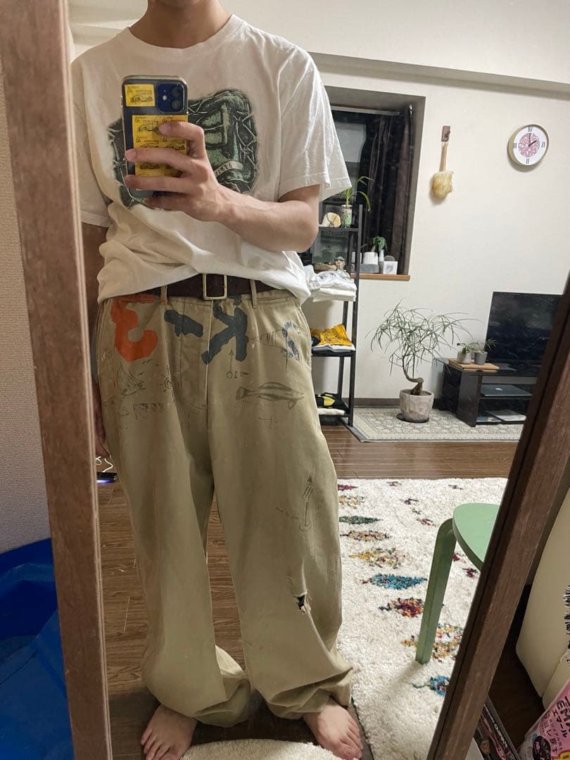 【希少】90s Polo Ralph Lauren メモリアルパンツ　ポロチノ