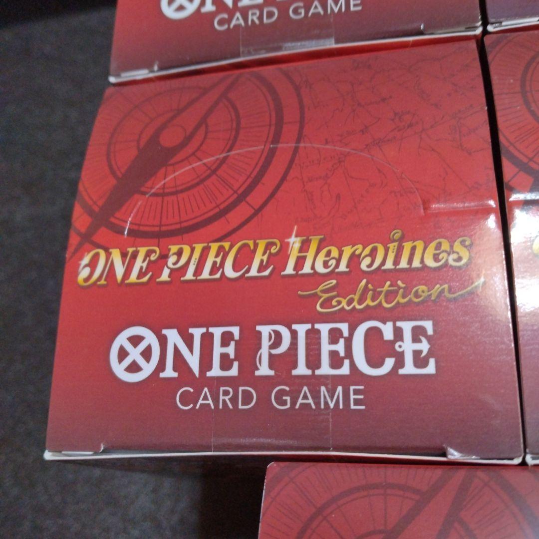ワンピース　ヒロインズエディション　テープ付き　新品未開封　５BOX