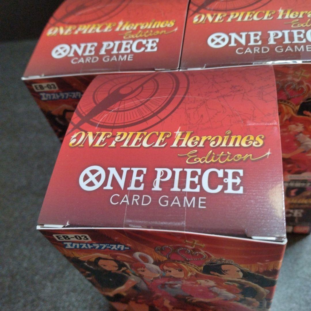 ワンピース　ヒロインズエディション　テープ付き　新品未開封　５BOX