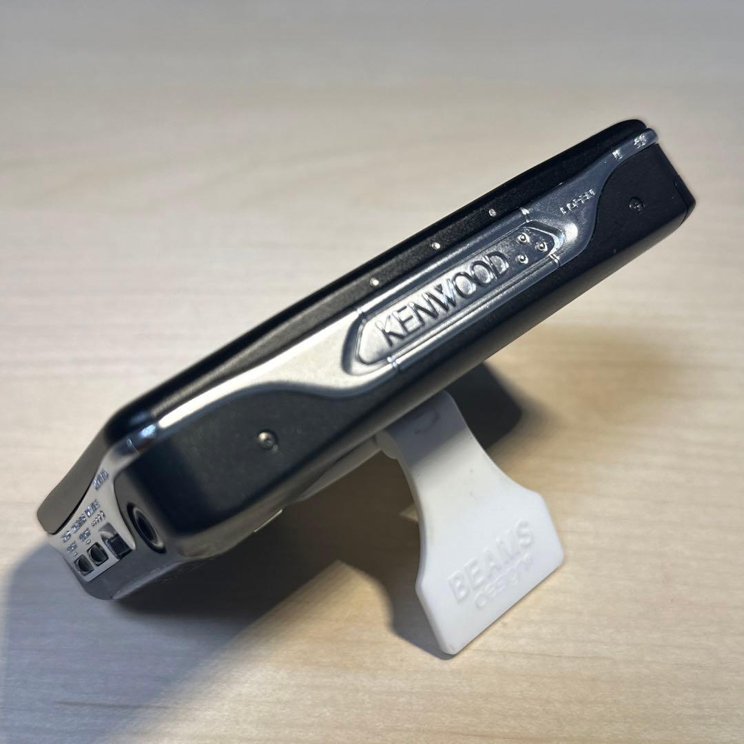 【美品DE修復品】KENWOOD カセットプレーヤー CP-Q5 ブラック