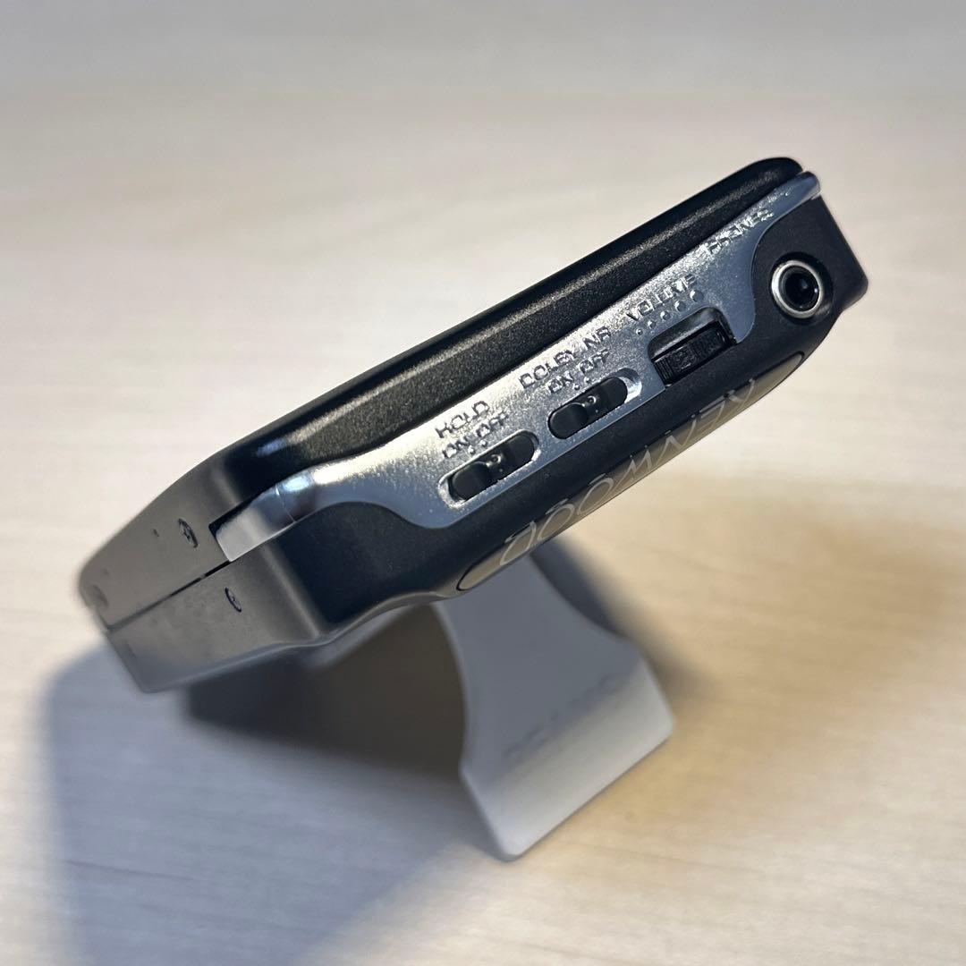 【美品DE修復品】KENWOOD カセットプレーヤー CP-Q5 ブラック