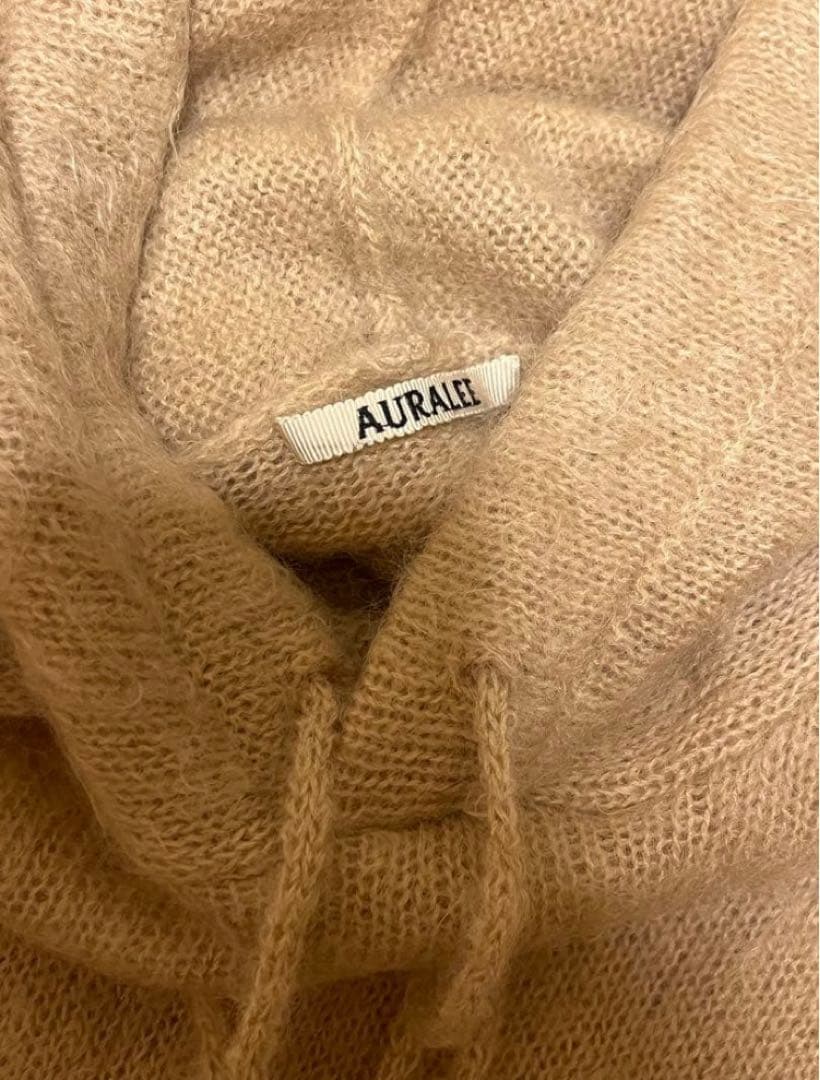 [Auralee] モヘアウールブレンドパーカー4