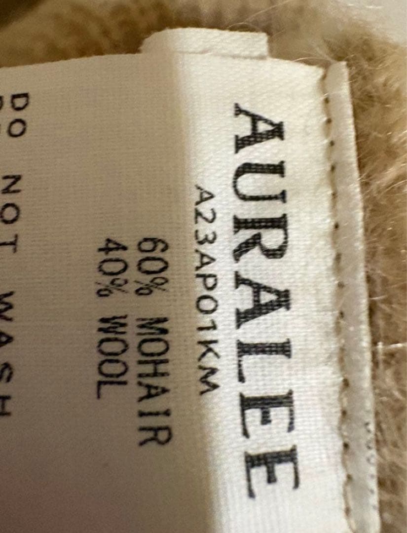 [Auralee] モヘアウールブレンドパーカー4