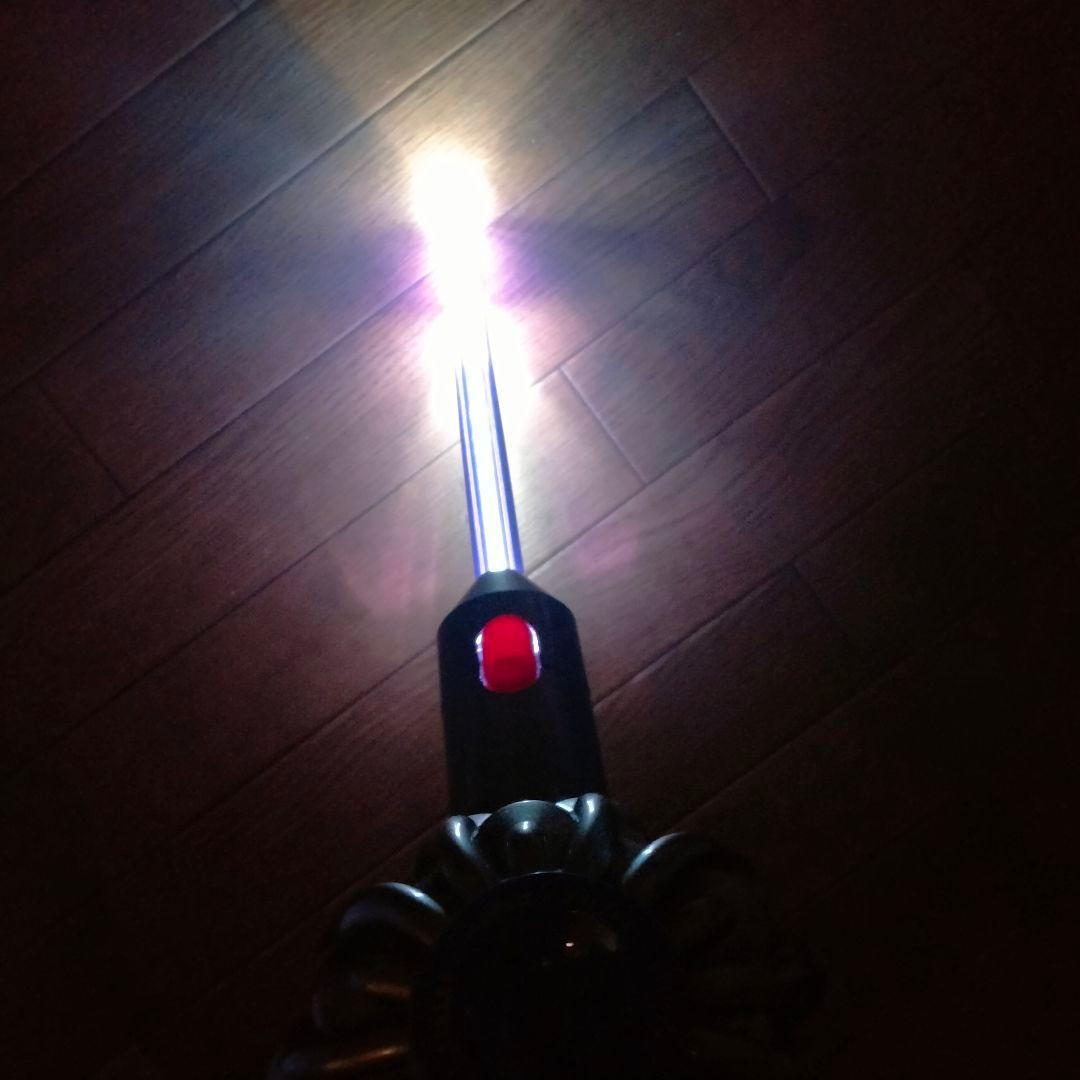 正規箱ＬＥＤノズル付ダイソン V8 純正Slimスティッククリーナー本体