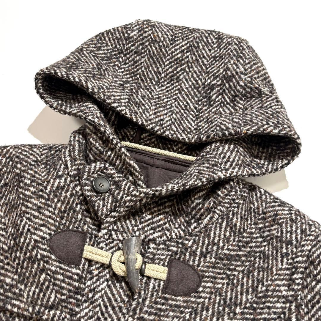 【美品】TAGLIATORE ダッフルコート ツイード mixカラー 46