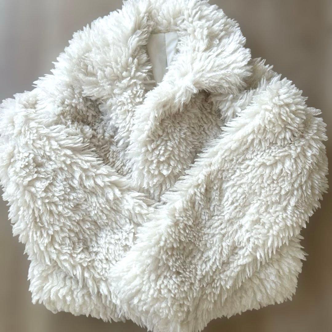 mline プードルコート　アイボリー