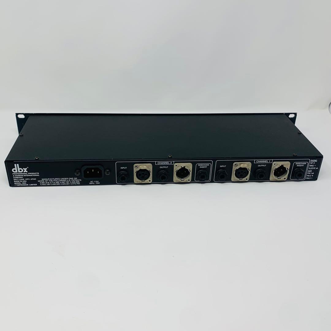 【美品】dbx コンプレッサー COMPRESSOR LIMITR 166A