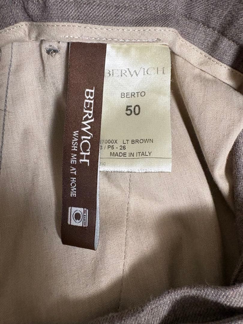 FC.MarcBERWICH テクノウールパンツBERTO50