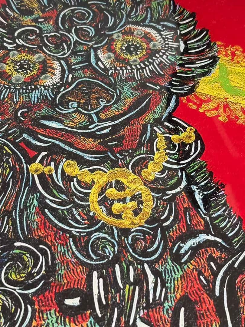 小松美羽付COA Komainu-samaThree hearts in one