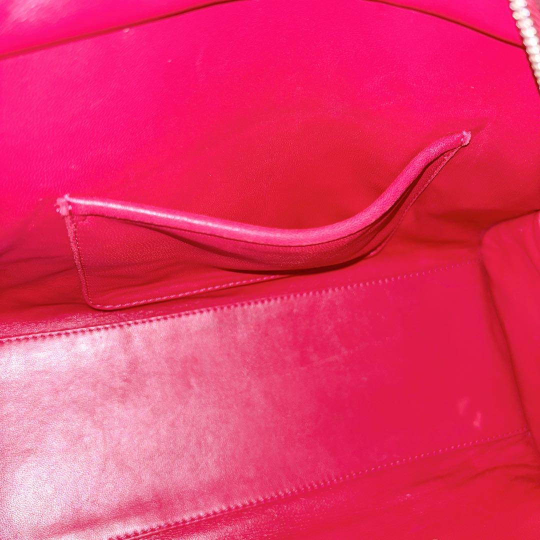 LOEWE ロエベ アマソナ28 アナグラム ハンドバッグ　ミニボストン　レザー