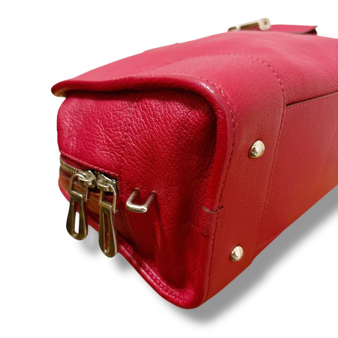 LOEWE ロエベ アマソナ28 アナグラム ハンドバッグ　ミニボストン　レザー