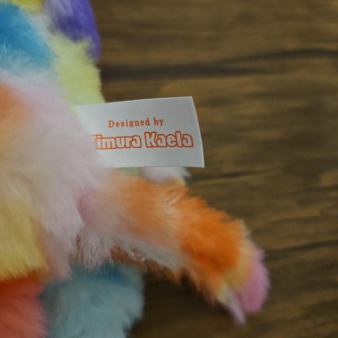 木村カエラ パステルレインボー モンチッチ /アルファベットキーホルダー