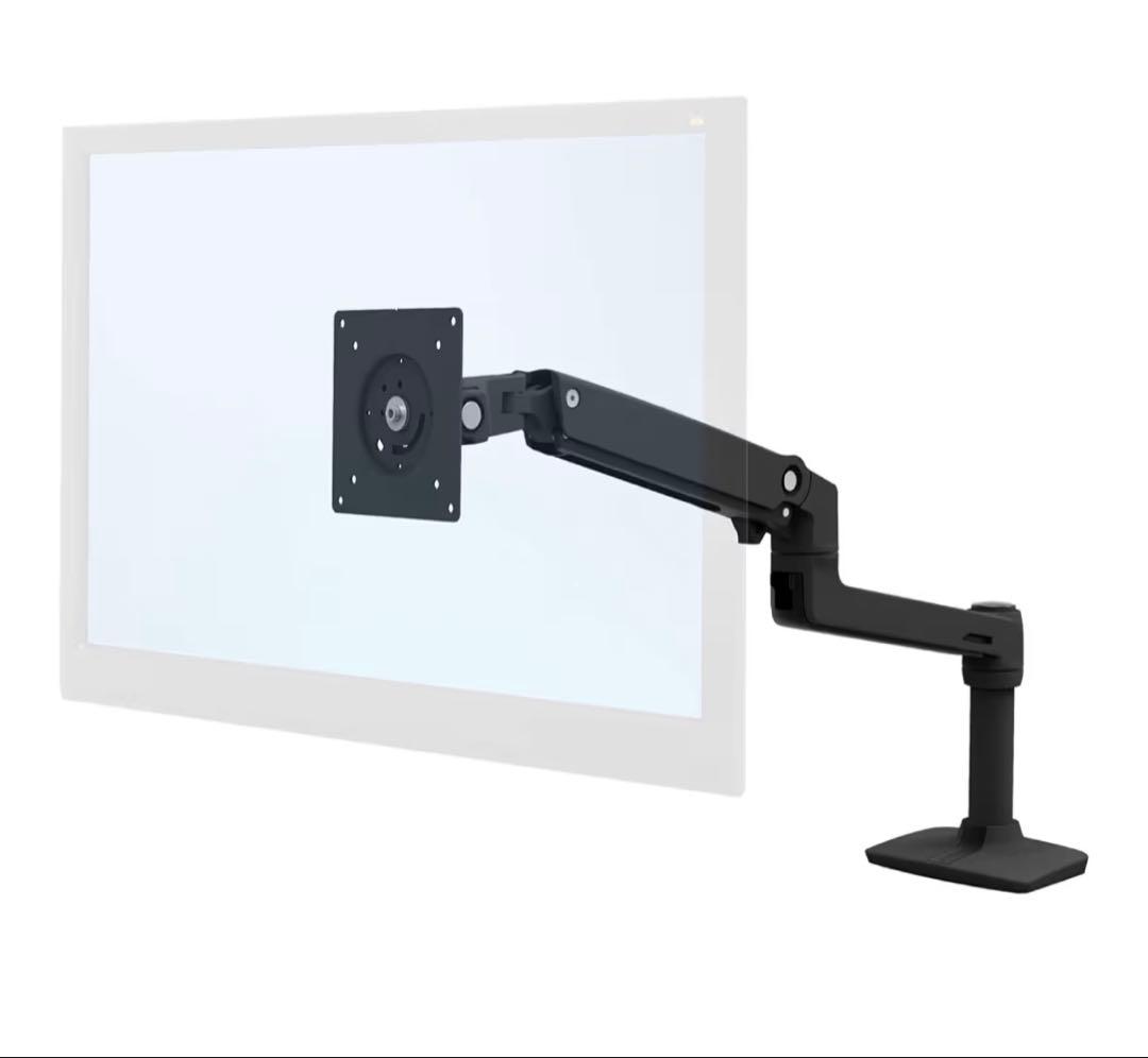 ERGOTRON LX モニターアーム マットブラック