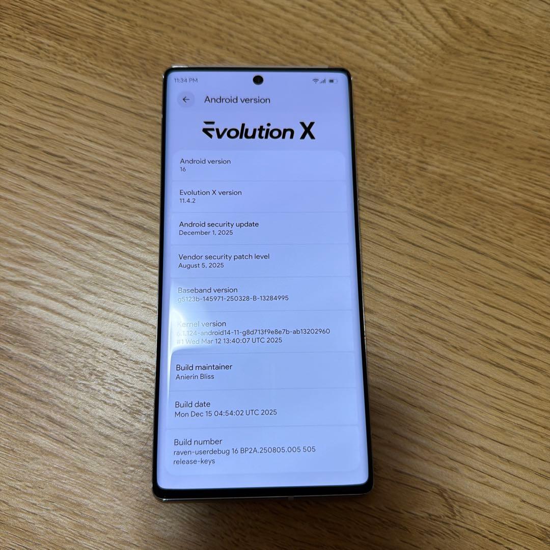 Google Pixel 6 Pro ホワイト カスタムrom