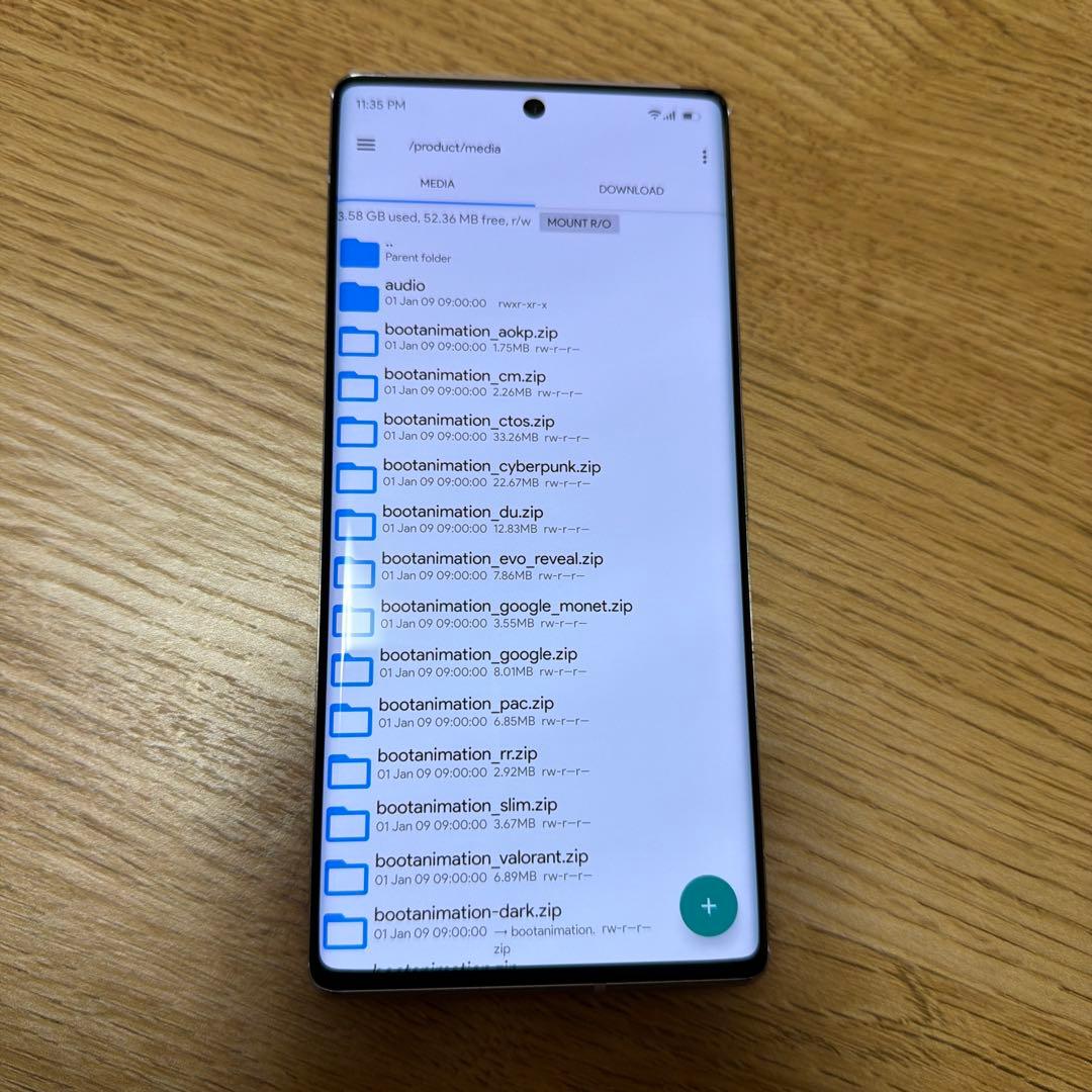 Google Pixel 6 Pro ホワイト カスタムrom