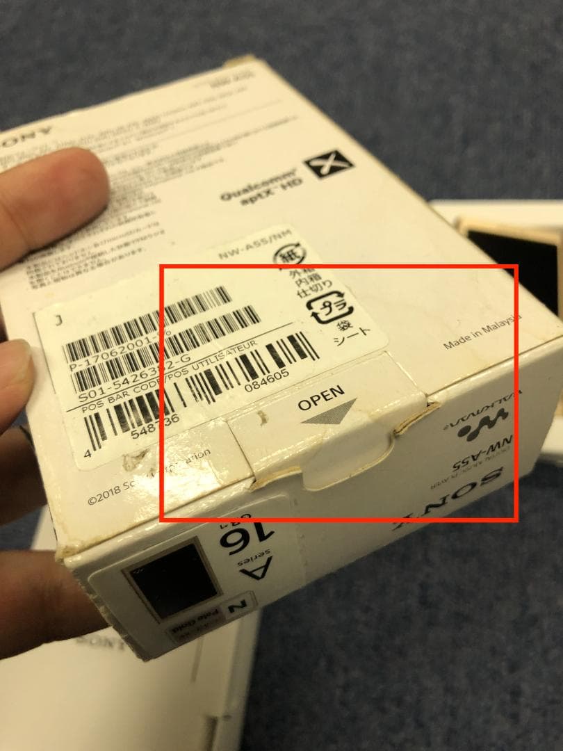 SONY WALKMAN NW-A55 ゴールド