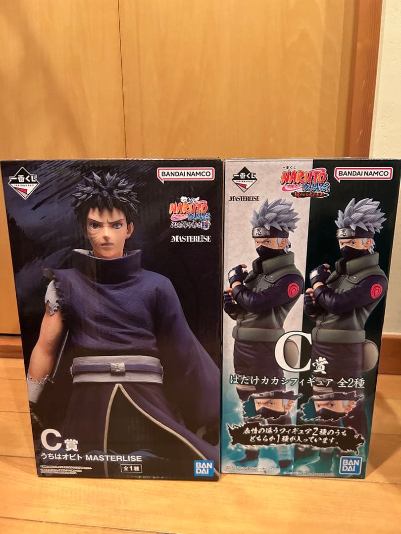 NARUTO うちはオビト はたけカカシ 両目写輪眼 フィギュア
