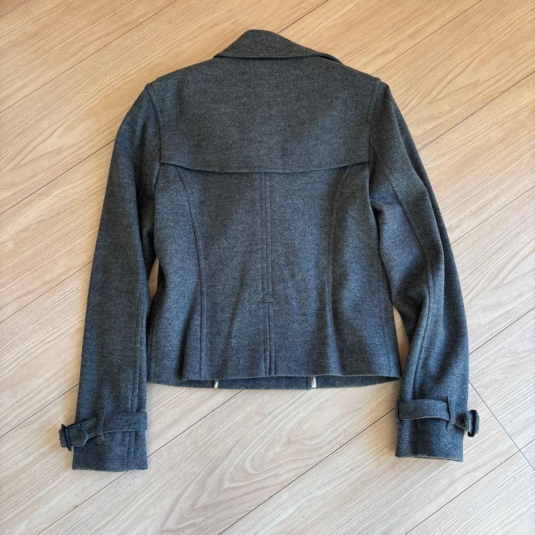 バーバリー　ジャケット　チャコールグレー　S